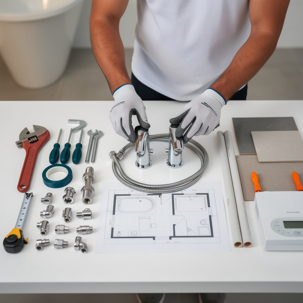 Fix Bath (مقاول صحي - تكسير وتجديد حمامات) - خدمات السباكة الشاملة والتجديد في الكويت